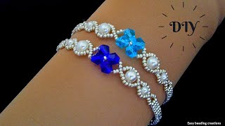 DIY woman bracelets tutorial//  Beginner bracelets pattern//