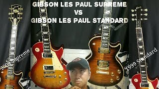 Gibson Les Paul Supreme 2009 vs Gibson Les Paul Standard 1999