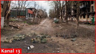 Bodies of Russian soldiers pile up after failed frontal assault south of Pokrovsk, Ukraine