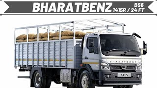 Bharat-Benz 1415 R MDT BSVI Model review with Hindi