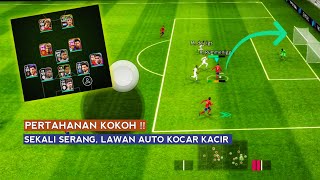 GW PAKE 5 BEK DARI KLUB INI, PERTAHANAN KOKOH MENYERANG JUGA OP - FORMASI OP EFOOTBALL MOBILE 2024