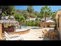 Fantastic villa in Albir with a very nice garden in a blue lagoon decoration