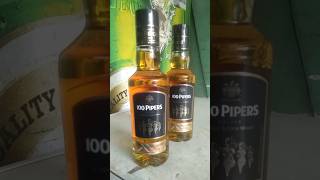 100 pipers Whisky /180ml /price -520/Alcohol-42.8%/West bangal India 2024