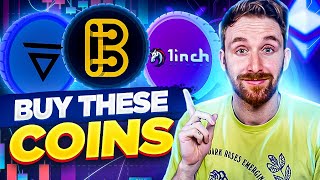 COINS IM BUYING - BUY THE DIP?  (1inch, BscPad, Velas, Kommunitas)