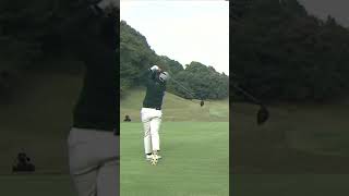 【両親はプロゴルファー 川岸史果のドライバーショット】#golfswing #ゴルフ #スイング #スロー #shorts