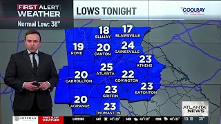 First Alert Forecast | Warming up, greater chance of rain arrives Monday