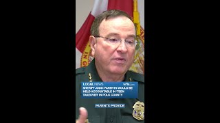 Parents would be held accountable in ‘teen takeover’ in county, Sheriff Judd says