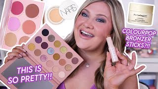 TRYING NEW MAKEUP: MANNY & LAURA FOOL FANTASY COLLECTION + COLOURPOP BRONZE STIX!