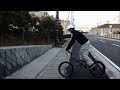 bike trial ステア練習