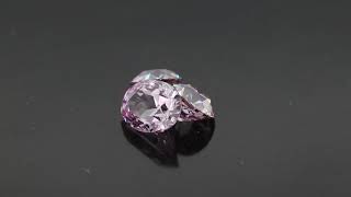 Radiance® antique oval pink sapphire and Barely Pink Old European cuts