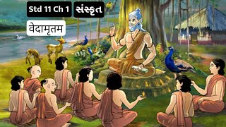 Std 11 Sanskrit Ch 1 Vedamrutam || ધોરણ 11 સંસ્કૃત પાઠ એક વેદામૃતામ || Dhoran 11 Sanskrut Path 1