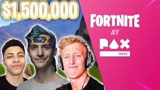 🔴$1.5M Fortnite Summer Skirmish @ #PAXWest (Tfue) Week 8 Day 3: Nightly Final (Re-Stream) HD