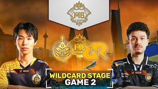 RRQ AKIRA vs TEAM MONGOLZ GAME 2 | M6 WILDCARD GROUP STAGE