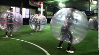 バブルサッカー決勝戦　バブリングカップ大阪(BubbleFootball in OSAKA)