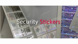 security stickers