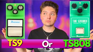 Which Tube Screamer is BEST? Ibanez TS9 or TS808