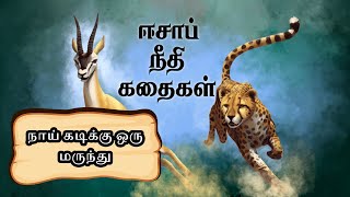 ஈசாப் நீதி கதைகள் - நாய் கடிக்கு ஒரு மருந்து!