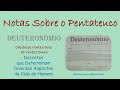 Notas Sobre o Pentateuco - Deuteronômio - Capítulos 22 ao 25 - C. H. Mackintosh