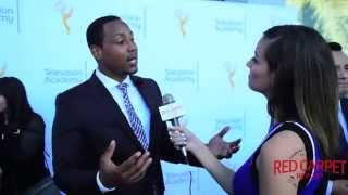 Kyle Montgomery on the 67th Los Angeles Area Emmy Awards Red Carpet #LAEmmys #TelevisionAcad