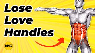 Lose Love Handles (Workout For Men) TOP 10 Exercises