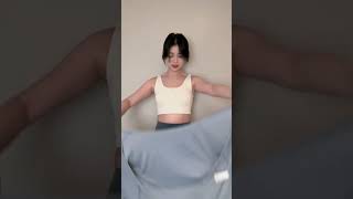 是吃胖了一点 但还是要穿好看的瑜伽服去健身#瑜伽服 #运动穿搭