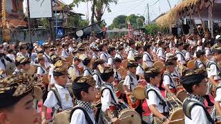 Sanggar Seni Kertha Jaya Pembukaan Sesetan Heritage Omed - Omedan Festival,Kendang Rampak Mebesikan