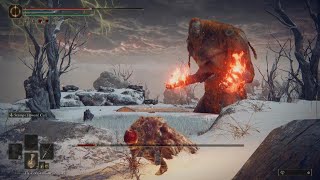 ELDEN RING Fire Giant Boss Fight