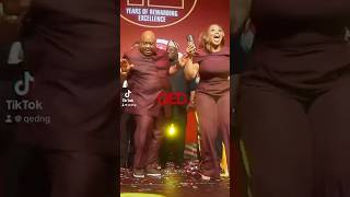 Governor Ademola Adeleke, son B-Red \u0026 daughter dancing at Vanguard Personality of the Year Awards