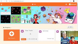 MakeCode Arcade Beginner - Star Field
