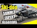 2022 Ski-doo SUMMIT EXPERT 850!!! Unboxing & Assembly / MAX'S MOTO SHOP