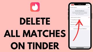 How to Delete All Your Matches on Tinder (2024) | Tinder Tutorial
