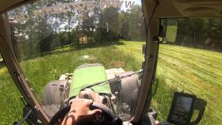 [HD]GoPro Hero 3 @ Fendt 722 Vario mit Claas Disco 8550/3100F Butterfly POV