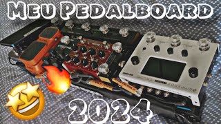 Meu Pedalboard 2024 | Ampero II Stomp / Control | Imperivm-Cornestone | Soul Press II | Black Rat