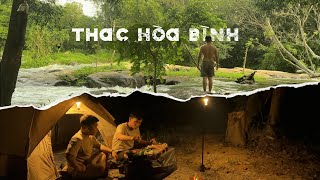 camping Thác Hòa Bình | trải nghiệm cắm trại, tắm suối cùng người bạn