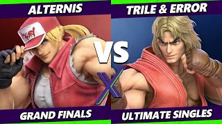 S@X 590 GRAND FINALS - Trile \u0026 Error (Ken) Vs. Alternis [L] (Terry, Little Mac) Smash Ultimate - SSB