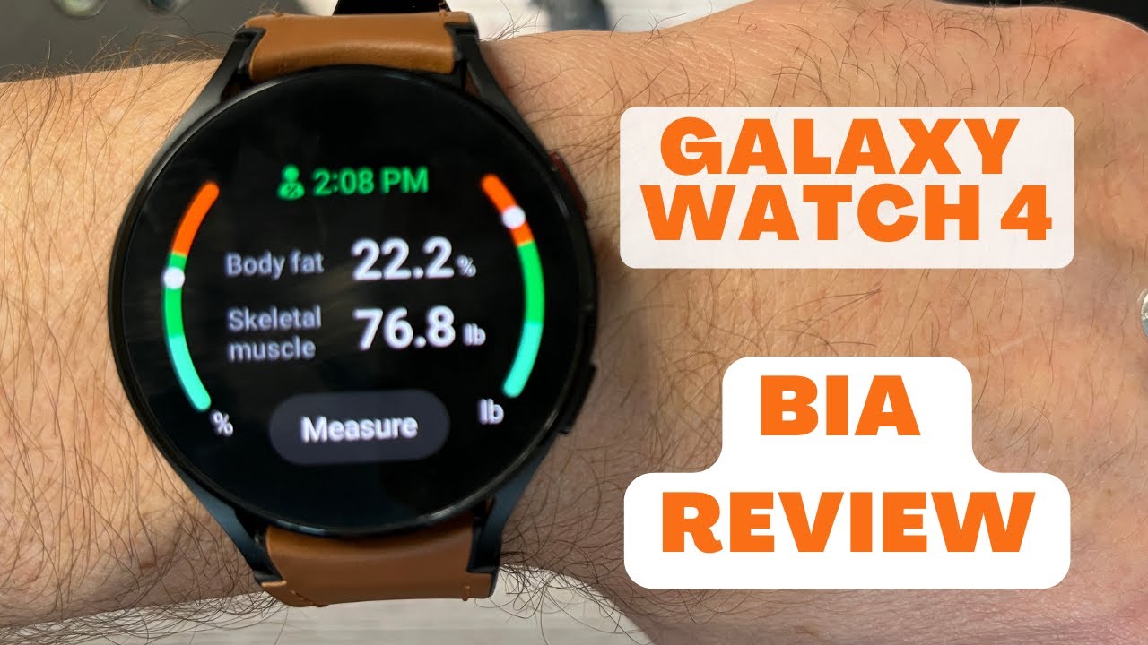 Galaxy Watch 4 - BIA Testing Review | Is It Any Good? - YouTube