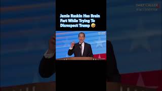 Jamie Raskin Has Brain Fart Trying Tô Disrespect Trump !! 🤣