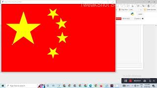 flag of China || Python turtle library || Python for beginners #poojapatel #chiki1601