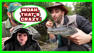 COYOTE PETERSON KNOWS HIS ANIMALS! Reacting To Alligator vs Crocodile!
