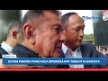 penampakan bos pemuda pancasila japto soerjosoemarno diperiksa kpk tidak dikawal pasukan