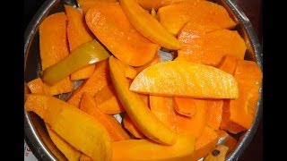 How to cut (& eat) a Indian Alphonso Mango & Kesar Mango + how to tell when it is ripe.