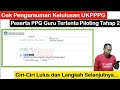 Cek pengumuman Kelulusan UKPPPG Piloting Tahap 2, Ciri-Ciri Lulus/Tidak Lulus & Langkah Selanjutnya