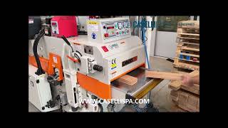 CASELLI - Double surface planer mod. GT-635 ARD (Vers. 2023)