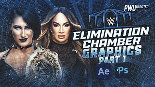 How To Create WWE Elimination Chamber Graphics Part 1 | PWUnlimited Tutorials