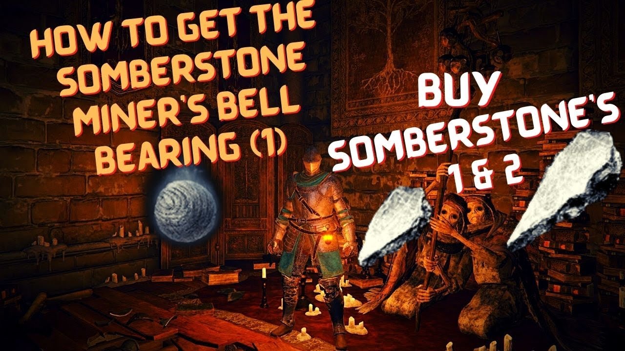 How To Find The Somberstone Miner's Bell Bearing [1] - YouTube