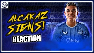 EVERTON SIGN CHARLY ALCARAZ! | TRANSFER REACTION