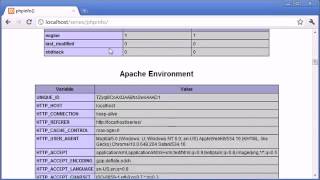 Beginner PHP Tutorial 6 The phpinfo Function