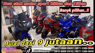 New stok motor sport 250cc dan 150cc ll HARGA 9 JUTAAN ‼️