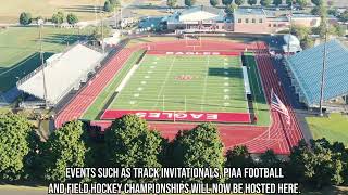 A drone’s eye view of CV’s Chapman stadium, the new home for PIAA football championship