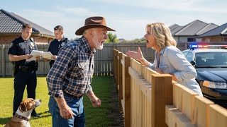 HOA Karen Called the Cops After I Rebuilt My Fence — Turns Out the Property Line Wasn’t Hers